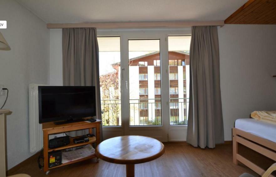 Ferienwohnung Haus Ermitage Leukerbad Exterior foto